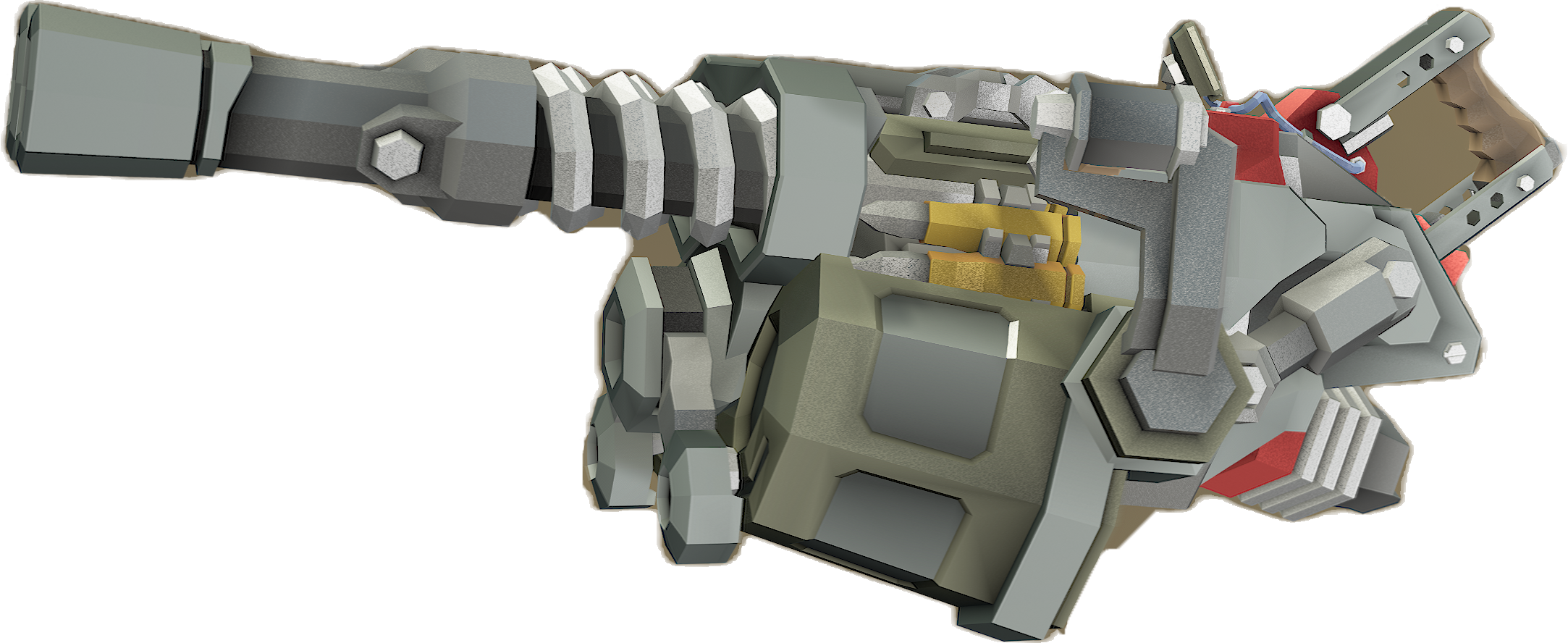 “雷暴云砧"重型双管机炮